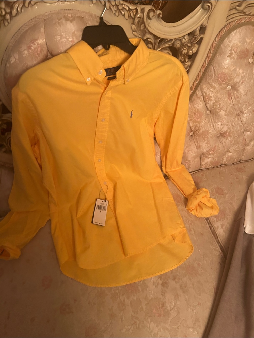 Polo by Ralph Lauren Bright Yellow Button-Down Shirt